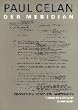 Werke. T�binger Ausgabe: Der Meridian. Endfassung - Entw�rfe - Materialien