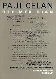 Werke - T&uuml;binger Ausgabe: Der Meridian - Endfassung - Entw&uuml;rfe - Materialien - Paul Celan