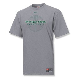 Michigan State Spartans Nike T-shirts - Basketball Practice