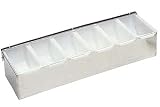 6 COMPARTMENT CONDIMENT DISPENSER CADDY - BARWARE