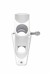Valley Forge Flag Co 2Position White Aluminum Bracket 60752