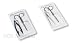 CURITY Suture Removal Kit - Contains 41/2 Fine Point Iris Scissors/Metal Forceps - Each