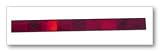 REFLECTOR, 12 RED, PLASTIC STRIP