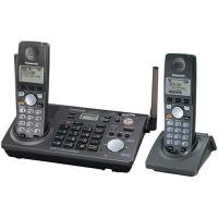 Buy Panasonic KX-TG6702B 2-Line 5.8 GHz FHSS GigaRange Expandable Cordless Phone System with 2 Handsets online at Discounted New and Used prices. Delivered to your door with Off-The-Bookshelf.