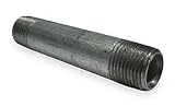 Power First 1UGW8 Nipple, Rigid Conduit, 1/2In, 5In Length