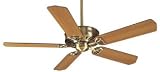 Hunter Ceiling Fans 23247 The Paramount XP Fan - Antique Brass Traditional Indoor Fan 54 Span