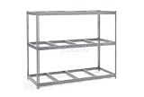 Wide Span Rack 96x48x60 With 3 Shelves No Deck 800 Lb Capacity Per Level
