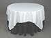 LinenTablecloth 70-Inch Square Polyester Tablecloth Beige