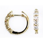 14K Diamond Earring