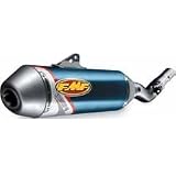 03-05 YAMAHA YZ250F: FMF FACTORY 4.1 SLIP-ON EXHAUST - BLUE ANODIZED TITANIUM WITH... by FMF