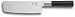 KAI Wasabi Black Stainless Steel Nakiri Knife, 6.5 Inch