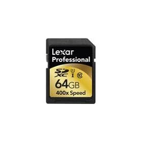 Lexar Professional 400x 64 GB SDXC UHS-I Card LSD64GCTBNA400 by 