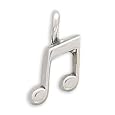 Musical Notes Charm