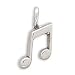 Musical Notes Charm