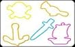 Zany Bandz Glow in the Dark Piratez