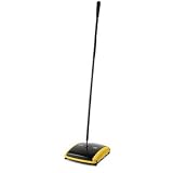 Rubbermaid 4213-88 Dual Brush Floor Sweeper - 9 1/2