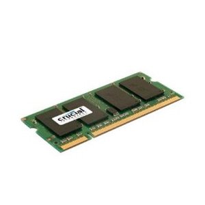Crucial 2GB 667 Mhz CT25664AC667 DDR2 200-Pin SODIMM Laptop Memory