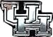University of Houston Cougars Uh Chrome Emblem Trunk Plate