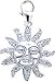 Sun, 14K Gold Diamond Charm
