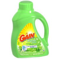 Gain Liquid Detergent for HE Machines-Original Fresh-50 oz., 32 Loads