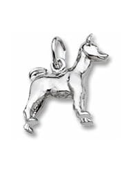 Basenji Dog Charm