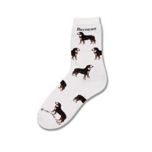 Buy For Bare Feet Bernese Mountain Dog Poses Socks by For Bare Feet