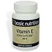 Basic Nutrition Vitamin E, 200 IU, Softgel Capsules - 60 ea Image