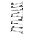 Atlantic 63135237 Maxsteel 864 CD/450 DVD/BluRay/Games 12-Tier Media Rack (Silver)