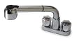 Trident 2LAC7 Laundry Faucet, Chrome, 2H Round