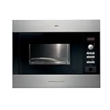 AEG MC2660EW Fully Built-in Microwave Oven, 26 litres Microwave, White