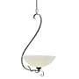 Thomas Lighting M2602-40 Palazzo - One Light Pendant, Burnished Umber Finish with Ivory Scavo Glass