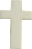 Chaplain's Cross Silver Small Pin 14098 Silver