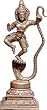 Krishna Statue Hindu Religious Metal Gifts 3.25 x 2.75 x 9 inches(nbrnz021)
