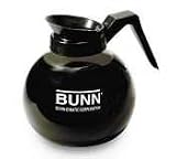Bunn Glass Decanter 64 oz Black 24CS 06078.0024