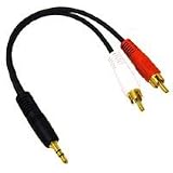 Cables To Go - 03178 - 3.5mm Stereo Male to Dual RCA Male Y-Cable