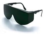 Tacoma Safety Glasses Black, Lens, Ir 5, 0, Coated (otg), Uom Each