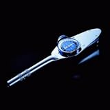 Precision Instruments D2F600HM NA Dr. Dial 3/8 Dial Type Torque Wrench w/ Memory (0-600 lb/in) D2F6