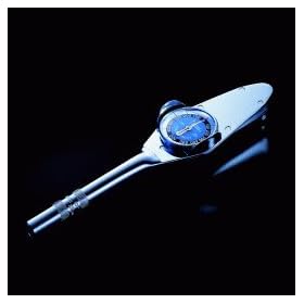 Precision Instruments D2F600HM NA Dr. Dial 3/8" Dial Type Torque Wrench w/ Memory (0-600 lb/in) D2F600HM