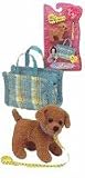 "Little Lucky" Ty Girlz Petz DOG with Carrier 2009