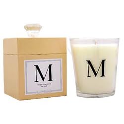Archipelago Monograms Soy Candles M - Mango & Nectarine Soy Candle