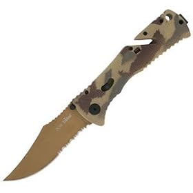 SOG Specialty Knives and Tools TF-5 Trident Desert Camo (Copper TiNi) by Sog