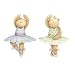 Debbie Mumm Ballerina Bears Wallies Wallpaper Cut Outs