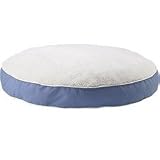 Pet Supplies : 24" Round Sherpa Bed - Light Blue