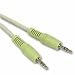 Cables To Go - 27412 - 12ft 3.5mm Stereo Audio Cable M/M PC-99 (Beige)