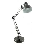 Studio Black Chrome Desk lamp