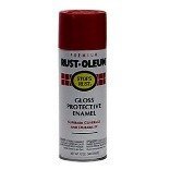 Rust-Oleum 7763830 Stops Rust, 12 oz. Spray, Gloss Carvinal Red