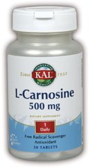 L-Carnosine 500 mg - 30 - Tablet