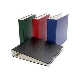 Archival Methods Collector Grade Three Ring Binder, 2.5 Thick, Holds 10 x 11 Pages, Green