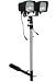 HID Work Light - Trailer Hitch Bracket Mount - 2 X 70 Watt HID Flood Light - 12,600 Lumen - 12/24VDC