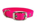 Hamilton Single Thck Nyln Dlx Dg Collar Hot Pink 5 8 X14 - ST